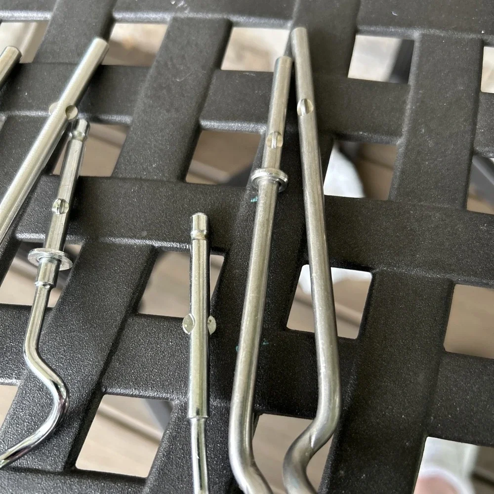 KitchenAid Stainless Steel Mixer Attachments Set with Whisk and Hooks